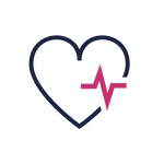 An icon representing a heart with a pulse line.