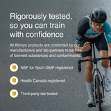 Rigorous third-party testing and banned substance screening for Blonyx Egg White Protein Isolate sports nutrition supplement