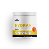 Blonyx Hydra+ supplement container on a transparent background