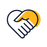 An icon representing a handshake.