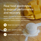 Athlete hydration drink made with real fruit juice electrolytes for hydration, energy, performance, and recovery support during training and hot weather.