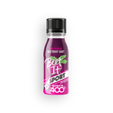Bottle of Beet It Sport concentrated beetroot shot on a transparent background.