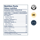 Beet It Regen Cherry+ nutrition facts with Informed Sport certification, GMP manufacturing standards, and banned substance testing.