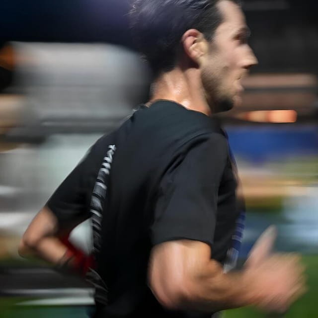 Rob Watson training and competing