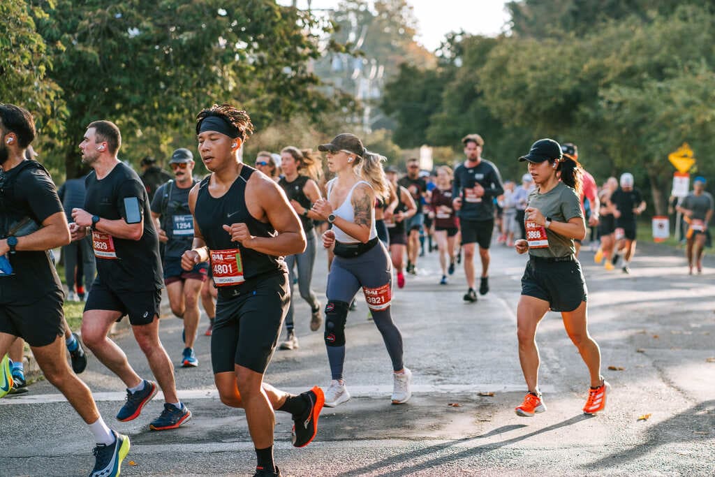 Royal Victoria Marathon Runners