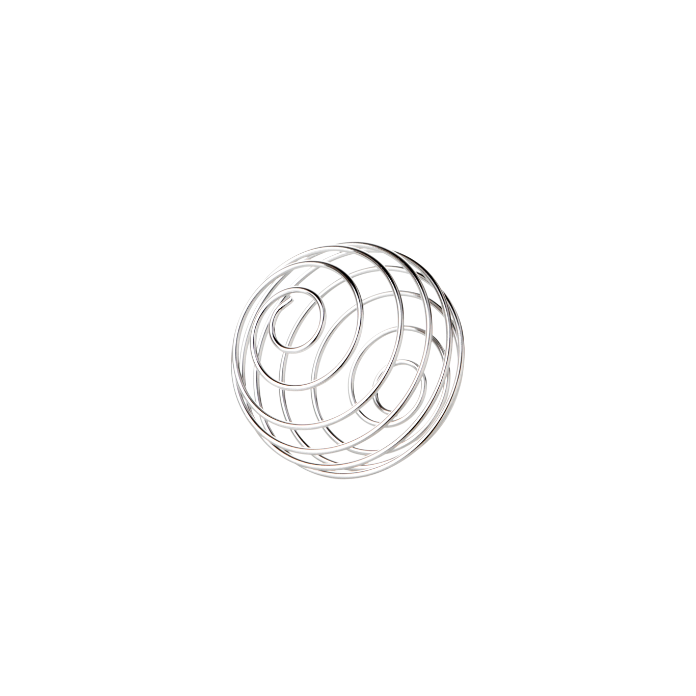 Stainless steel whisk ball for a shaker cup