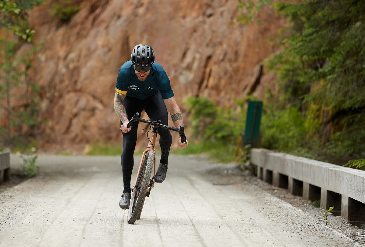 Athletes training outdoors